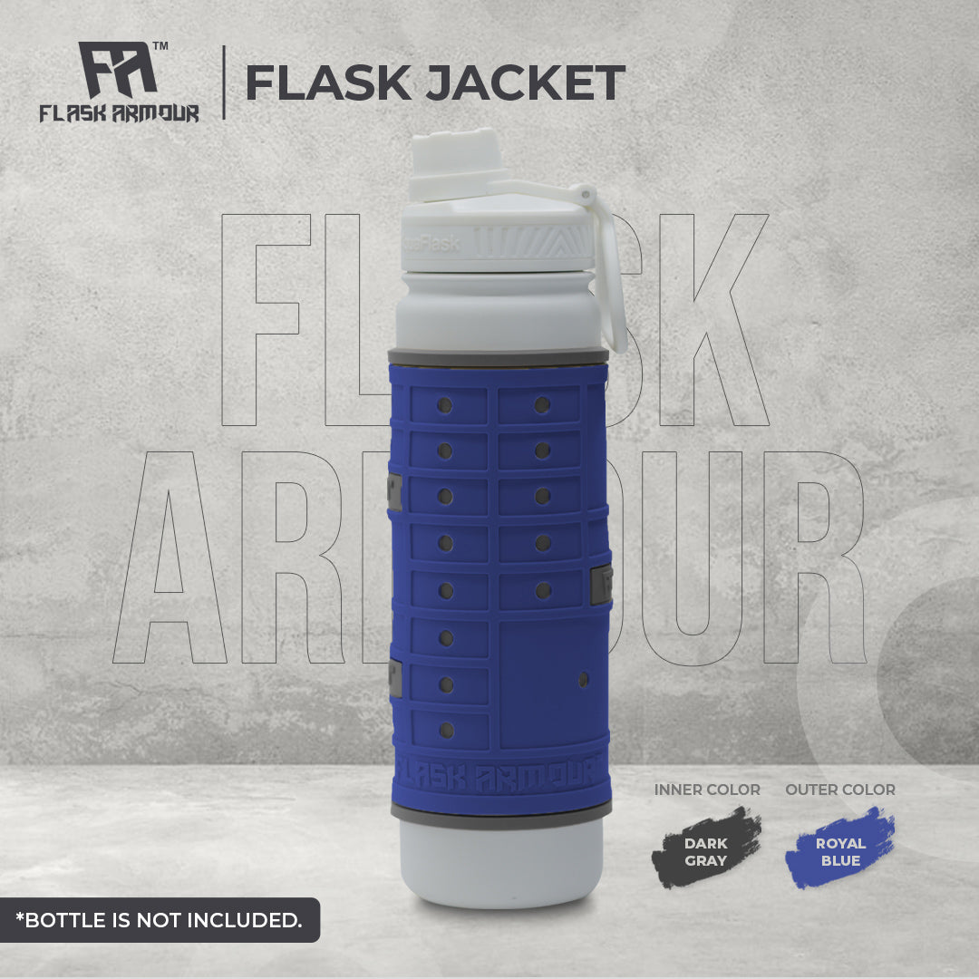 Flask Jacket in Intensely Blue Collection