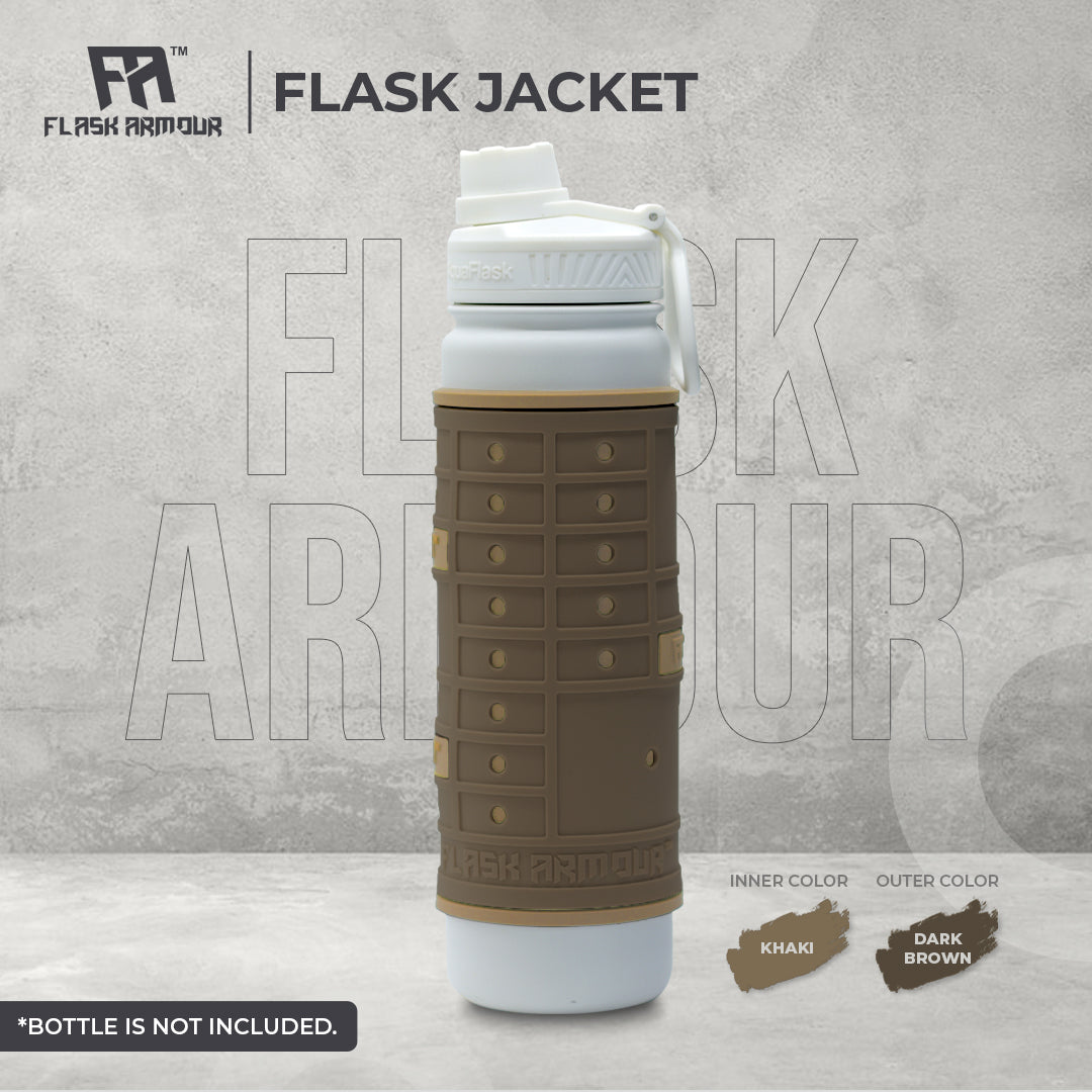 Flask Jacket in Coffee Collection