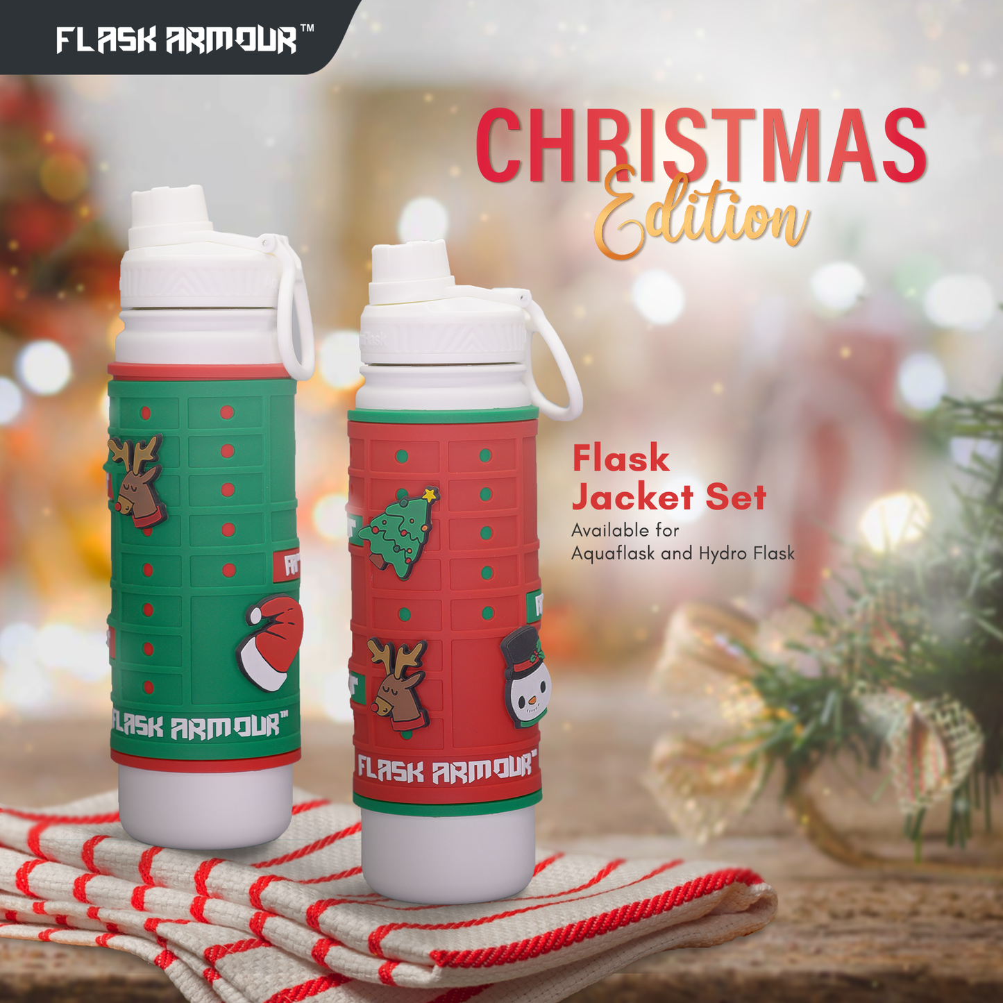 Christmas Edition Flask Jacket